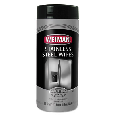 WMN 92 CT Stainless Steel Wipes 7 X 8 by Weiman